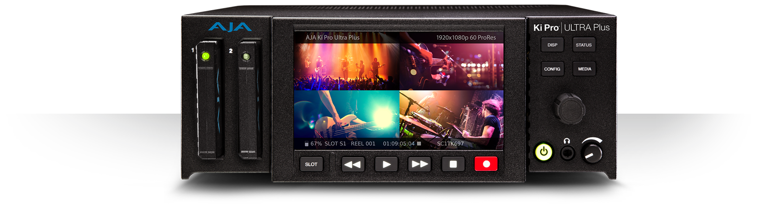 KiPro Ultra Plus Multi-Channel HD Recorder 4K/UltraHD/2K/HD Recorder and Player