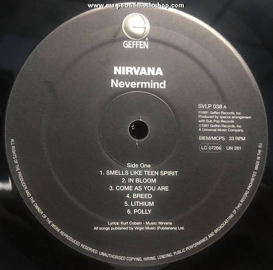Nirvana - Nevermind