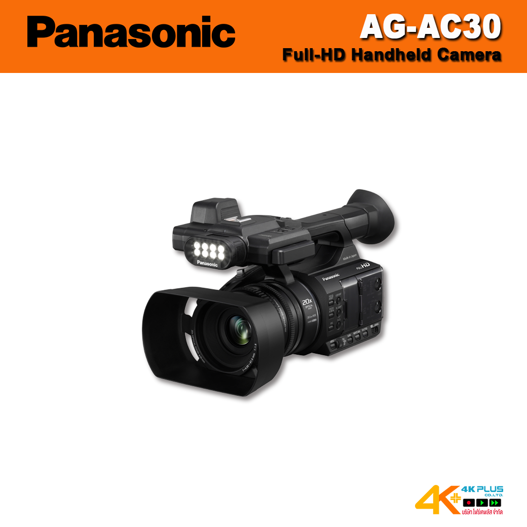PANASONIC AG-AC30 Full-HD AVCCAM Handheld Camera
