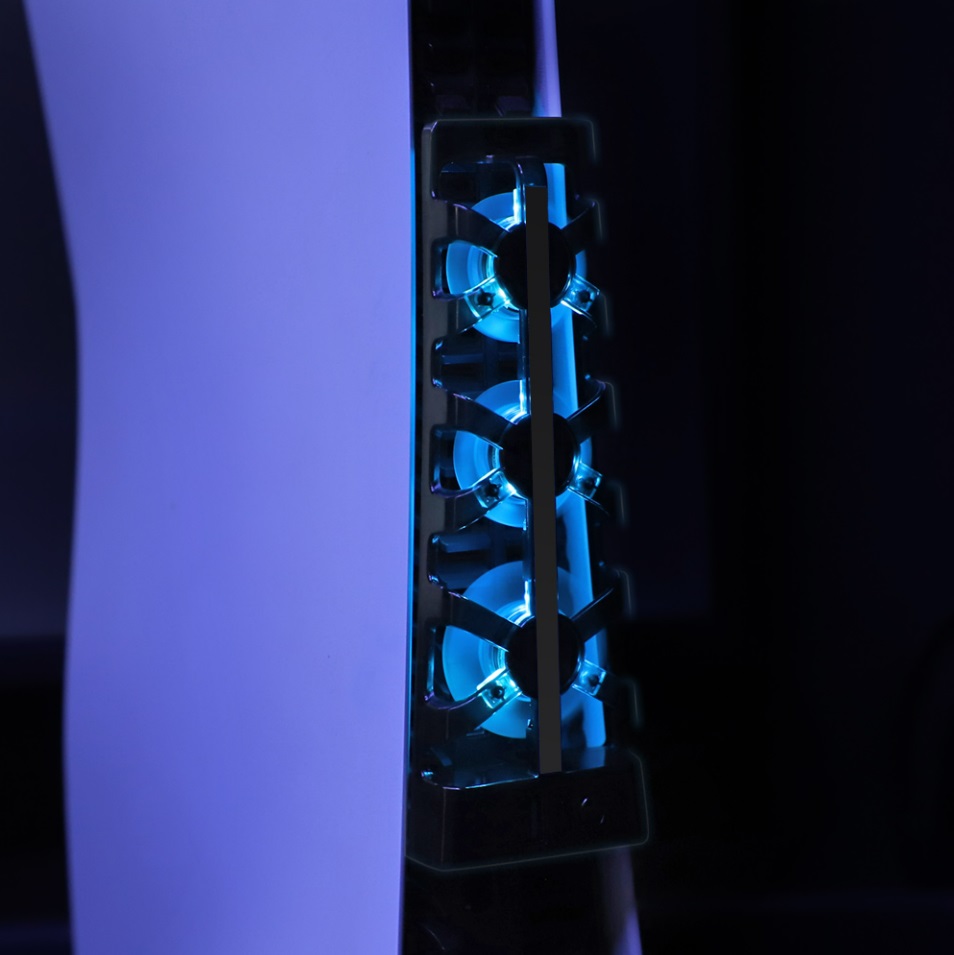 DOBE พัดลมระบายร้อนเครื่อง PS5 รุ่นแรก พัดลม 3 ตัว TP5-1523