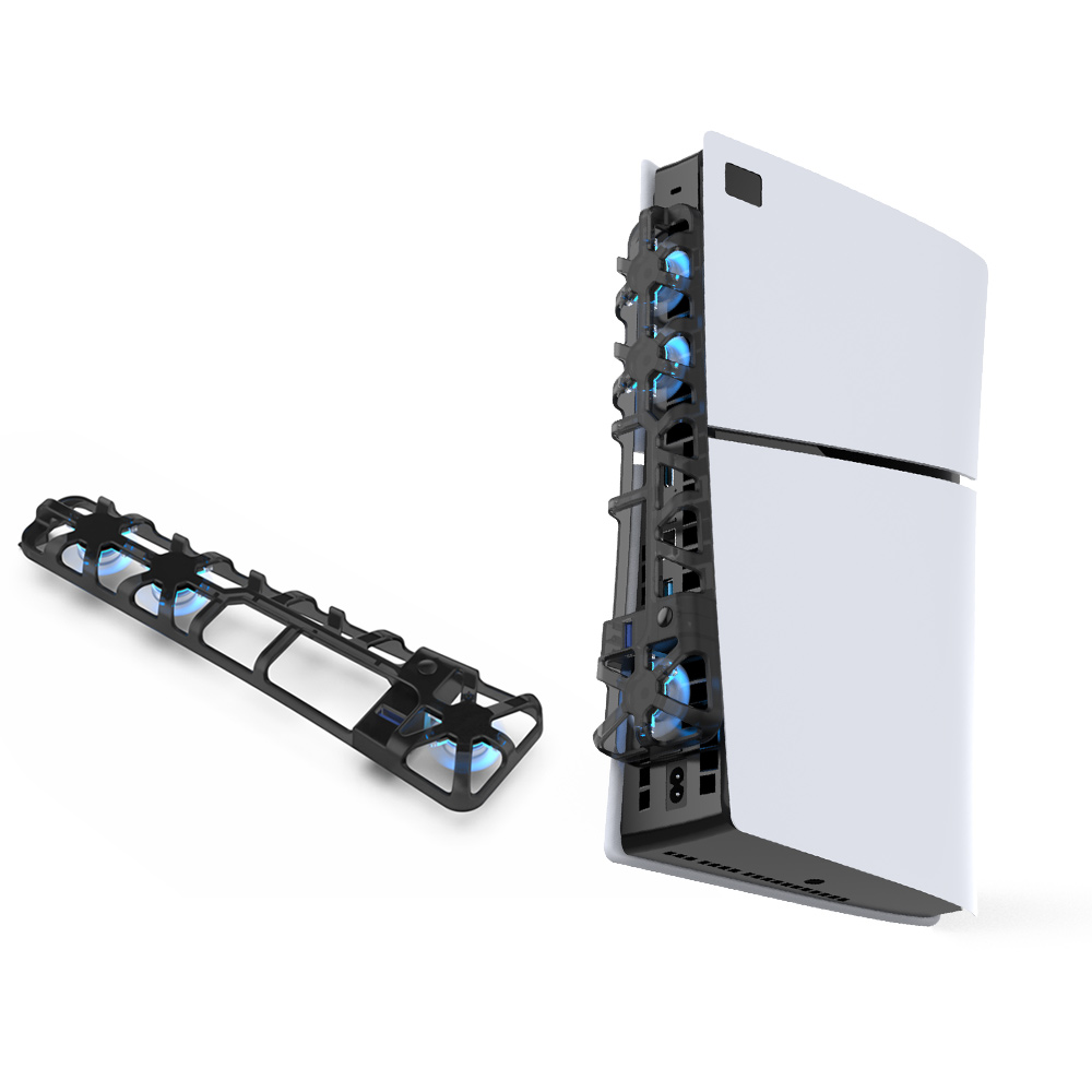 DOBE พัดลมระบายร้อนเครื่อง PS5 Slim พัดลม 3 ตัว TP5-3538