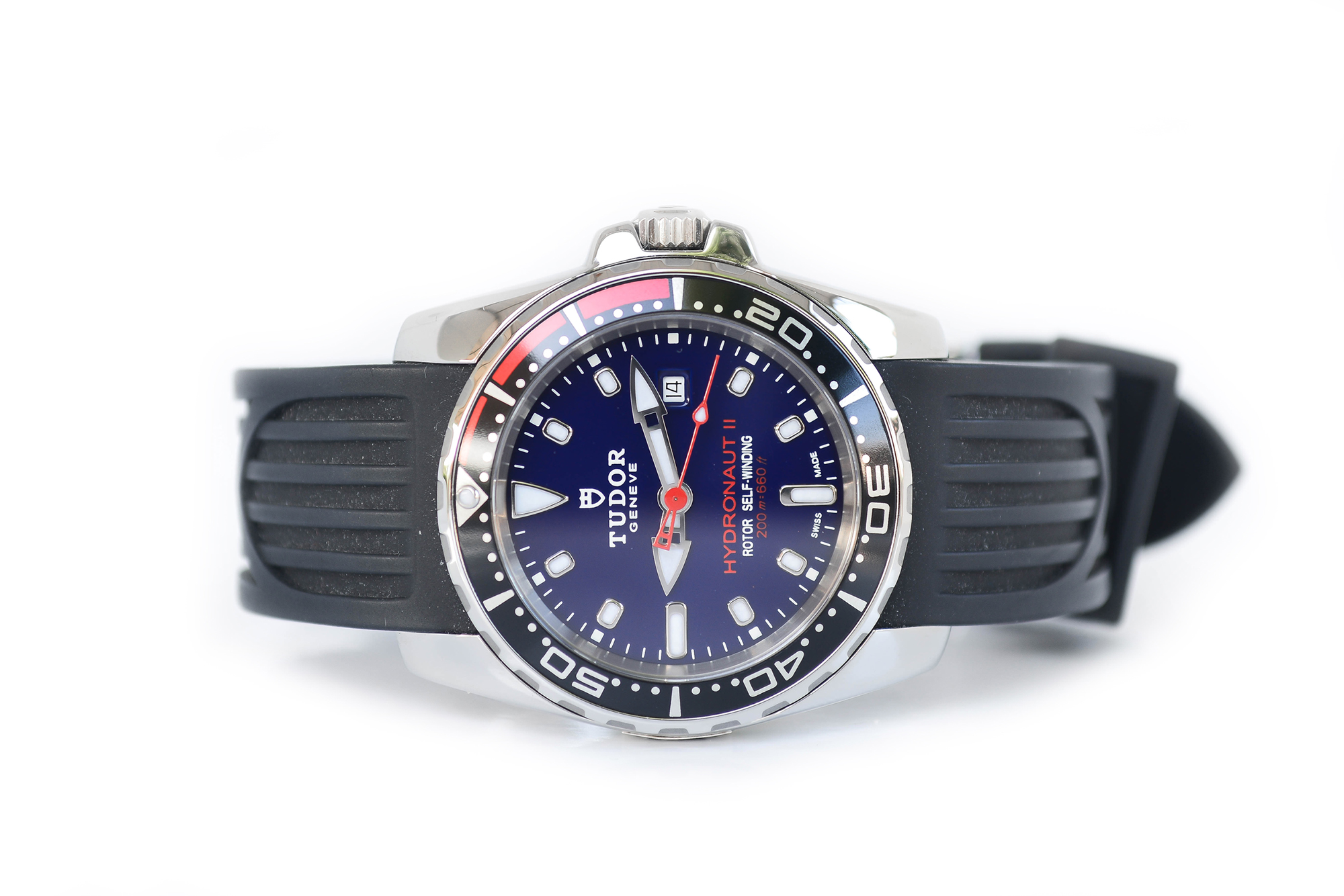 Tudor Hydronaut II Automatic Lady Size หน้าน้ำเงิน ขอบฟิล์ม