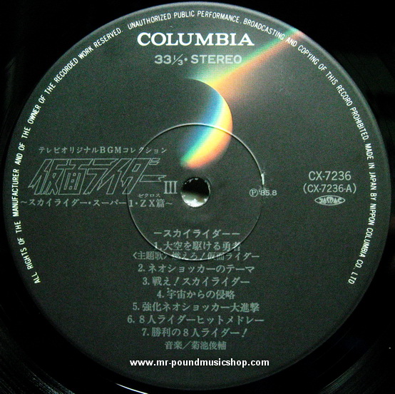 Shunsuke Kikuchi - Kamen Rider III / Sky Rider / Super One / Z Cross