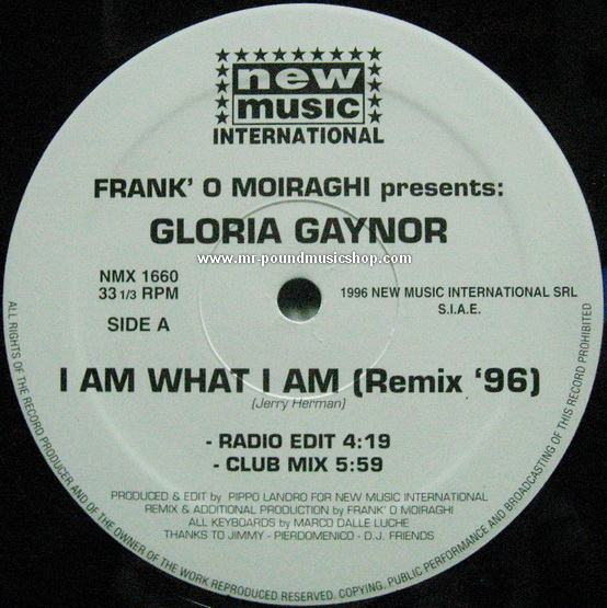 Gloria Gaynor - I am what I am (Remix '96)
