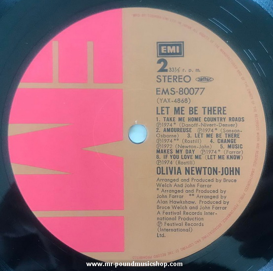 Olivia Newton-John - Let Me Be There