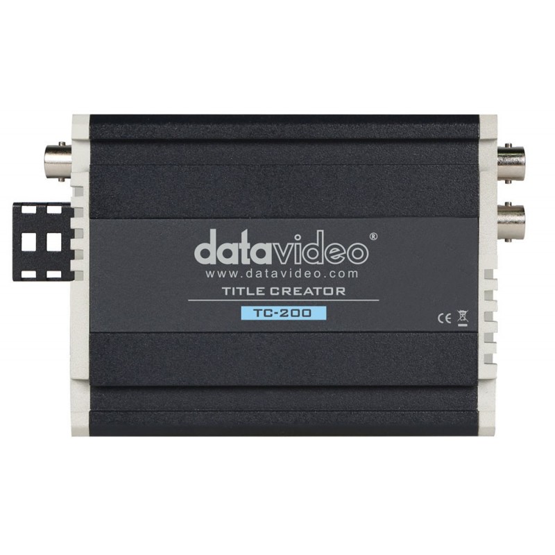 TC-200 DATAVIDEO Portable HD/SD CG Solution มาพร้อม Software