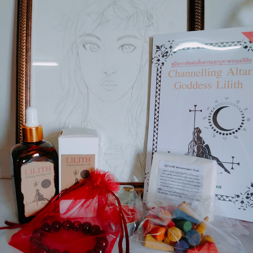 (ชุดใหญ่) Channelling Altar Goddess Set ชุดบูชาและฝึกการเชื่อมเทพเทพี