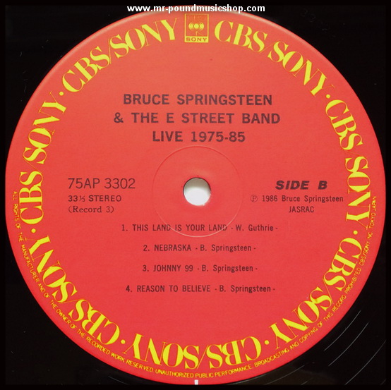 Bruce Springsteen & The E-Street Band - Live / 1975-85
