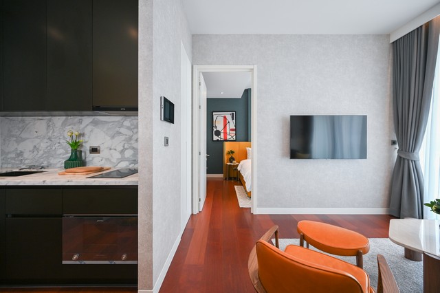 ให้เช่าคอนโด KHUN by YOO inspired by Starck (คุณ บาย ยู อินสไปร์ บาย สตาร์ค) 1 ห้องนอน 1 ห้องน้ำ ชั้น 8 ขนาด 49 ตรม ห้องตกแต่งใหม่พร้อมเข้าอยู่ ราคา 60,000 บาท