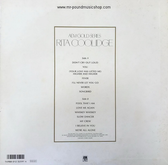 Rita Coolidge - A&M Gold Series