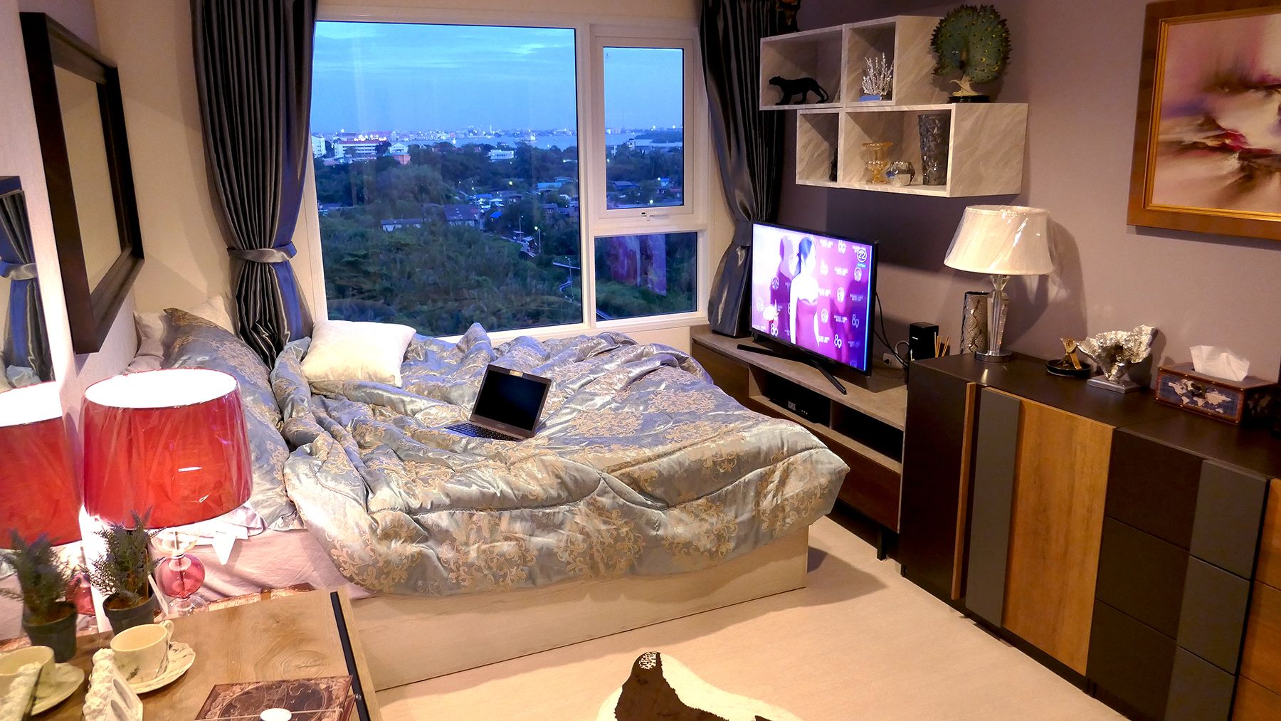ขายคอนโด Aspire Erawan (แอสปาย เอราวัณ) 2 ห้องนอน 2 ห้องน้ำ 47 ตรม. เป็นห้องมุม