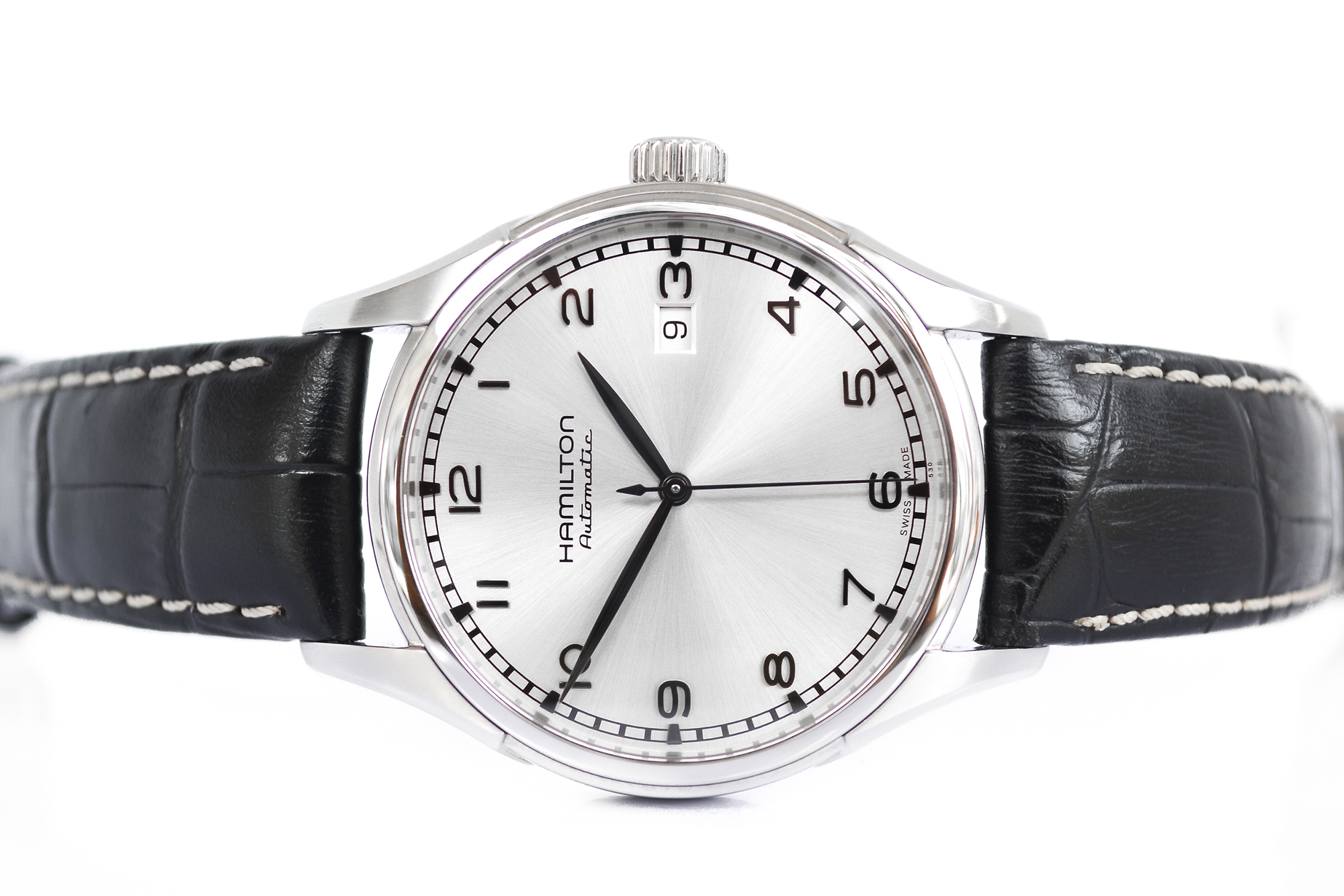 Hamilton Valiant Automatic Silver สายหนัง (Sold)