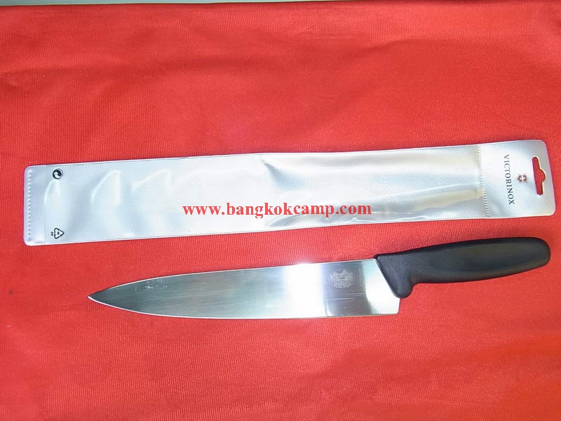 มีด Victorinox ใบมีด 8.75 นิ้ว(22cm.) Made in Switzerland ใหม่ แท้ (5.1903.22)