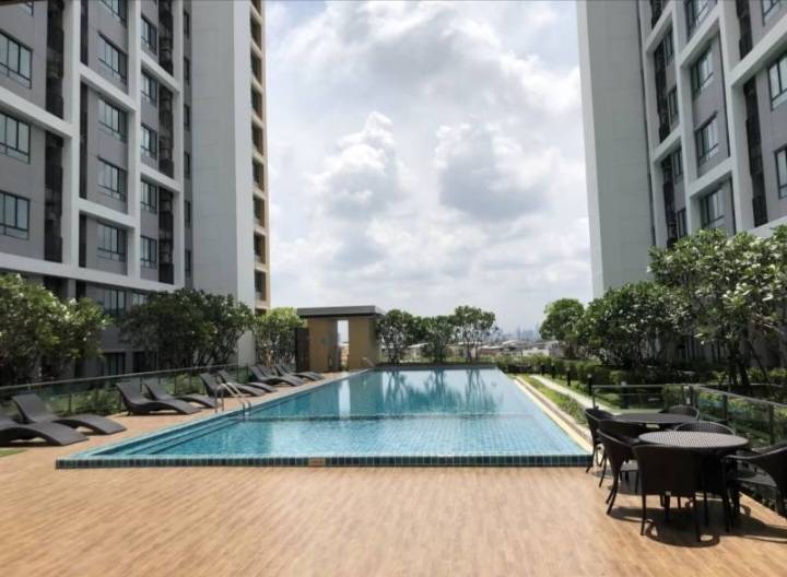 ให้เช่าคอนโด J Condo Sathorn-Kallaprapruk : เจ คอนโด สาทร-กัลปพฤกษ์ ขนาด 31 ตรม ห้องใหม่ พร้อมเครื่องซักผ้า