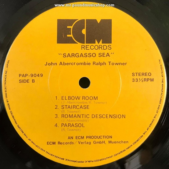 John Abercrombie, Ralph Towner - Sargasso Sea