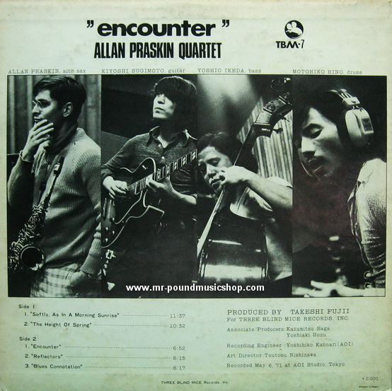 Allan Praskin Quartet - Encounter