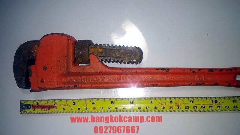 ประแจคอม้า 18 นิ้ว เยอรมัน EURO-TOOLS GERMANY..HEAVY DUTY ใหม่เก่าเก็บ