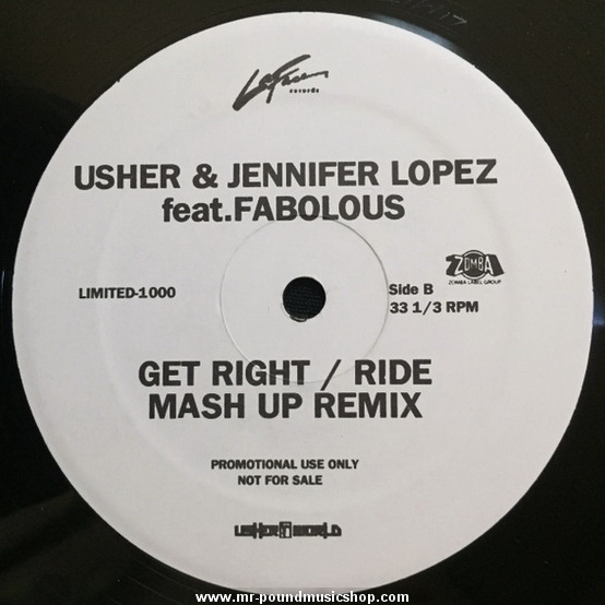 Usher & Jennifer Lopez feat. Fabolous - Get Right / Ride (Mash Up Remix)