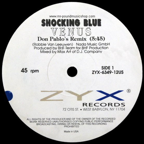 Shocking Blue - Venus (Don Pablo's Remix)