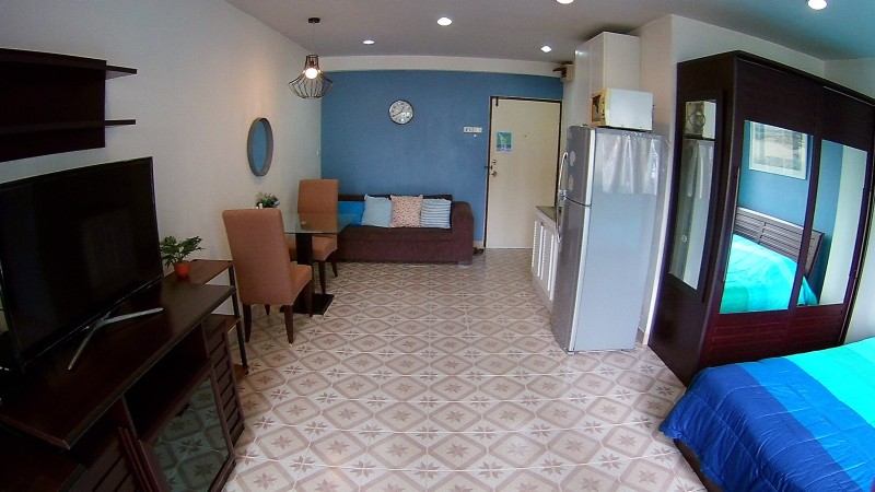 ให้เช่าคอนโด Saranjai Mansion : สราญใจ แมนชั่น Sukhumvit Soi 6 ห้องแต่งครบพร้อมเข้าอยู่ ห้องสตูดิโอ 35.15 ตรม