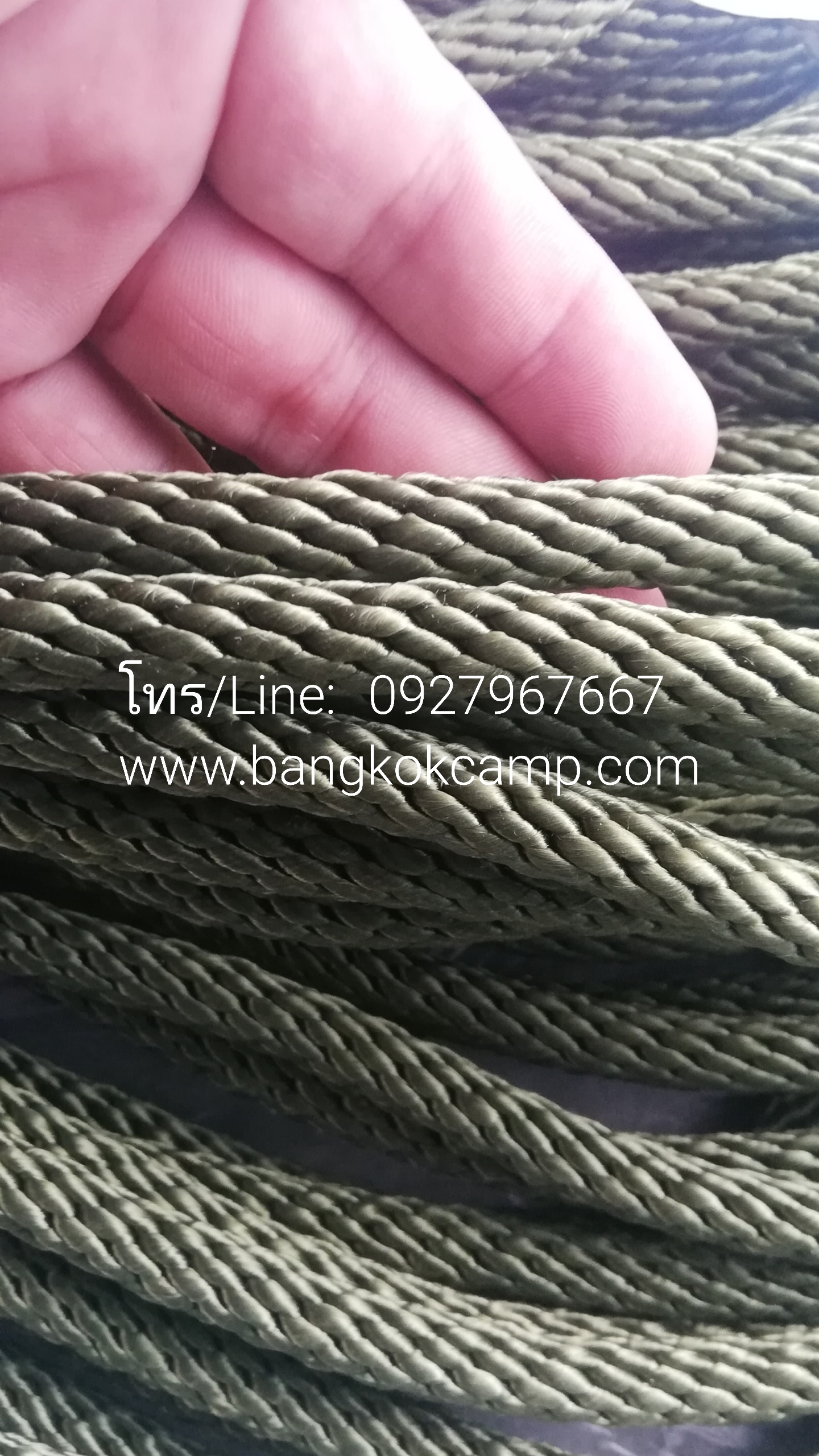 เชือกอเนกประสงค์ ขนาด10มิล. ยาว10เมตร..สำหรับ ใช้งานทั่วไป..