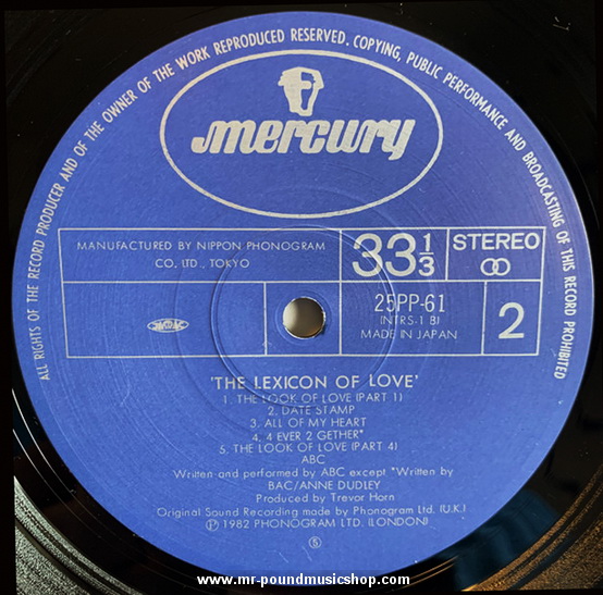 ABC - The Lexicon Of Love