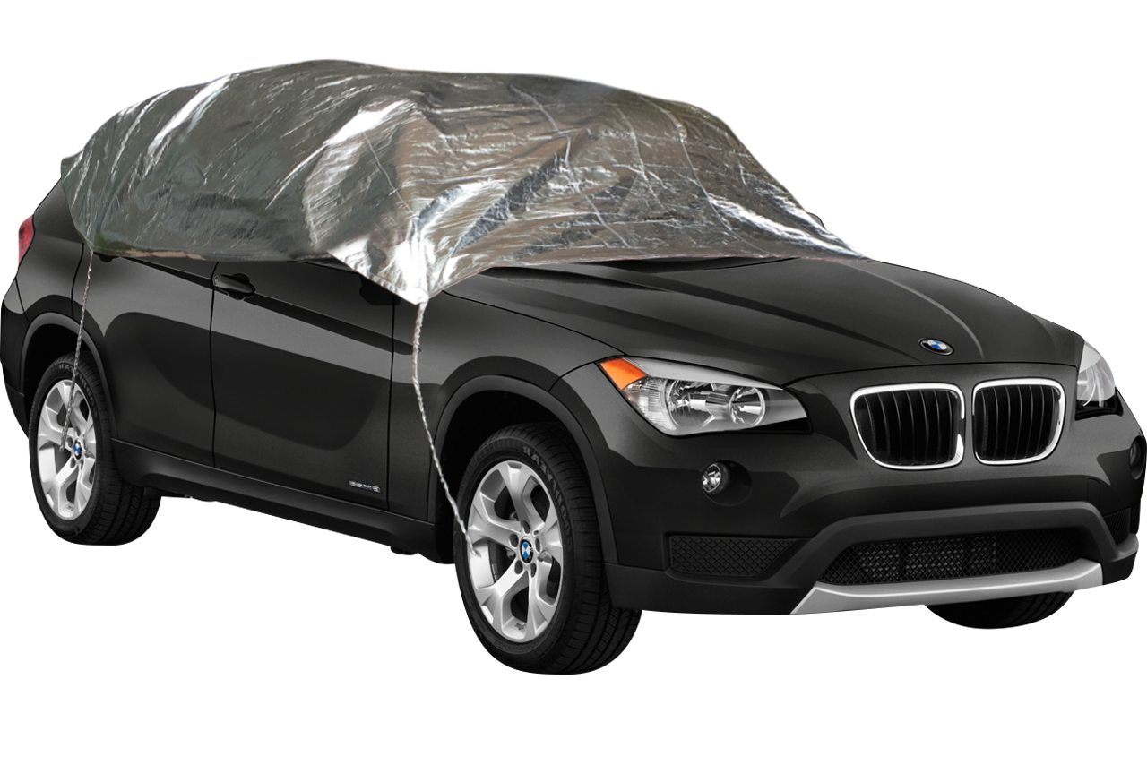 Sunaway ผ้าคลุมรถกันร้อน 100% (สำหรับ MPV-SUV ครึ่งคัน)