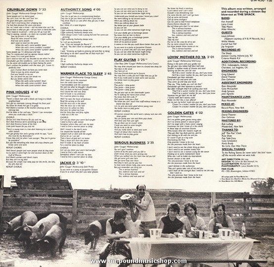 John Cougar Mellencamp - Uh-Huh