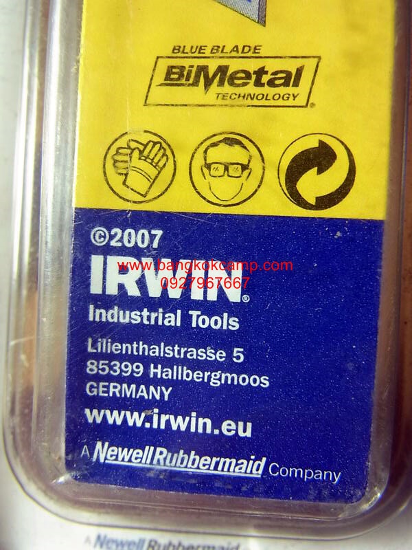 ใบมีดคัตเตอร์ IRWIN Germany แพ็ค5ใบ รุ่นเก่า