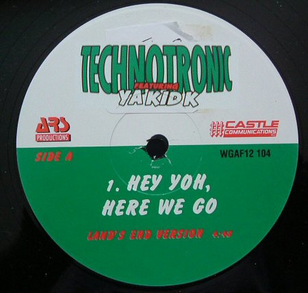 Technotronic Featuring Ya Kid K - Hey Yoh, Here We Go