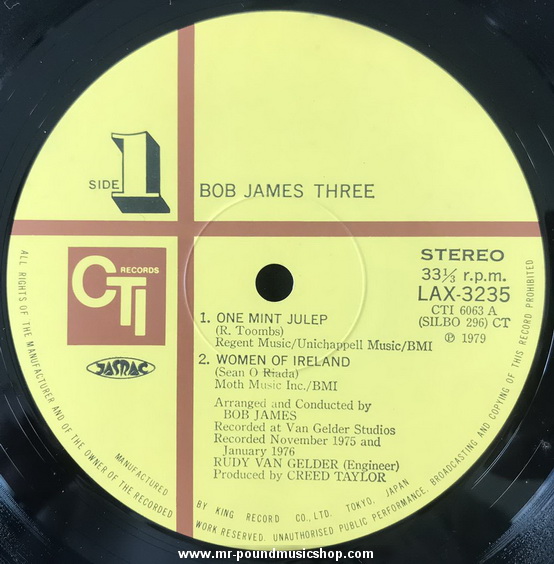 Bob James - Three