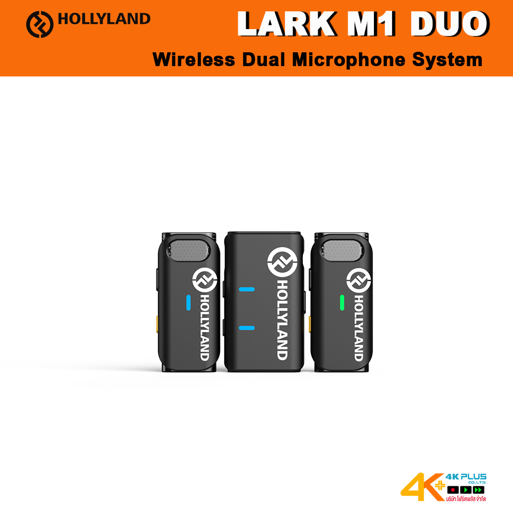 HollyLand Lark M1 Duo (Black) Wireless Microphone