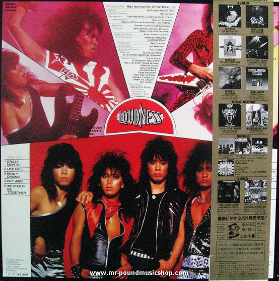 Loudness - Thunder in The East