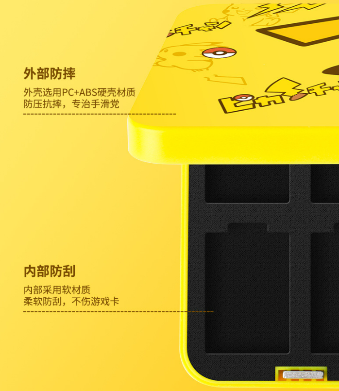 BJBT กล่องใส่แผ่นเกม Switch 24 แผ่น