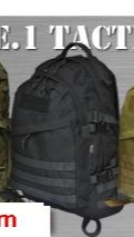 กระเป๋าเป้ Bogie.1 Tactical Shoulde Backpack (สีดำ)