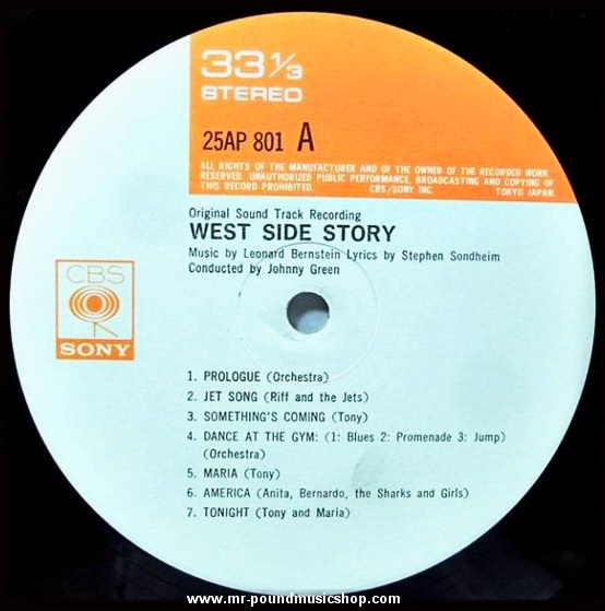 Leonard Bernstein - West Side Story (The Original Sound Track Recording)