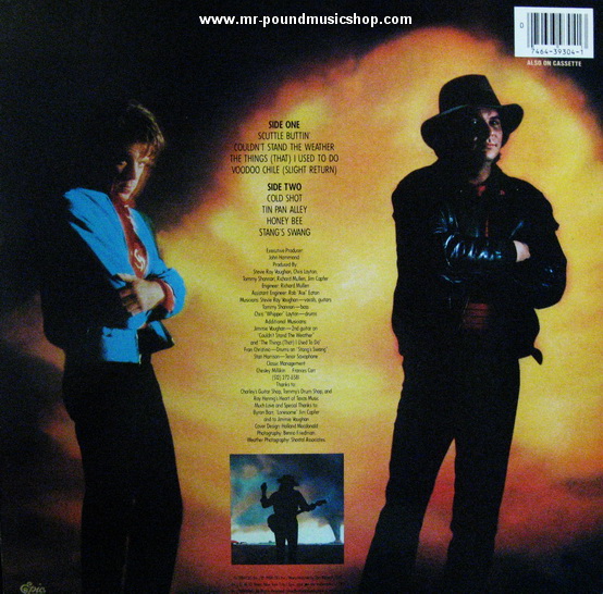 Stevie Ray Vaughan And Double Trouble - Couldn't Stand The Weather