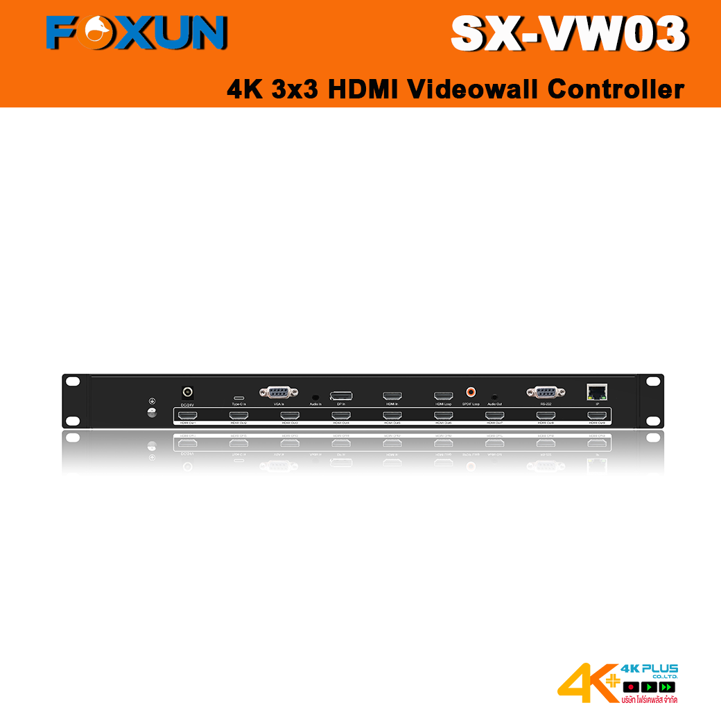 SX-VW03 3x3 HDMI Videowall Controller