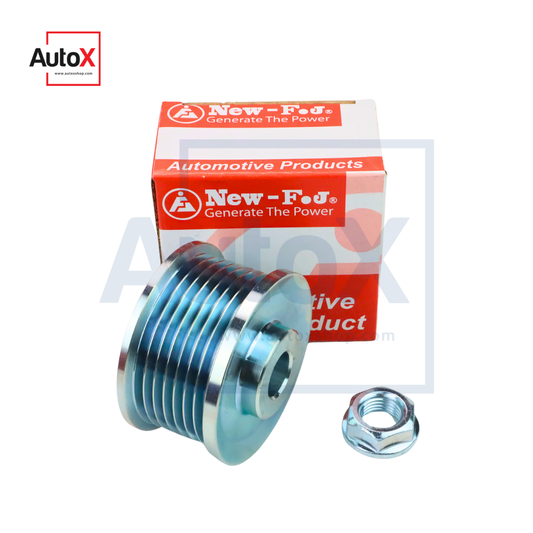 มู่เล่ย์ มูเล่ไดชาร์จ TOYOTA REVO โตโยต้า รีโว่ รู15มิล 7pk รุ่นบ่าสูง พร้อมน็อต