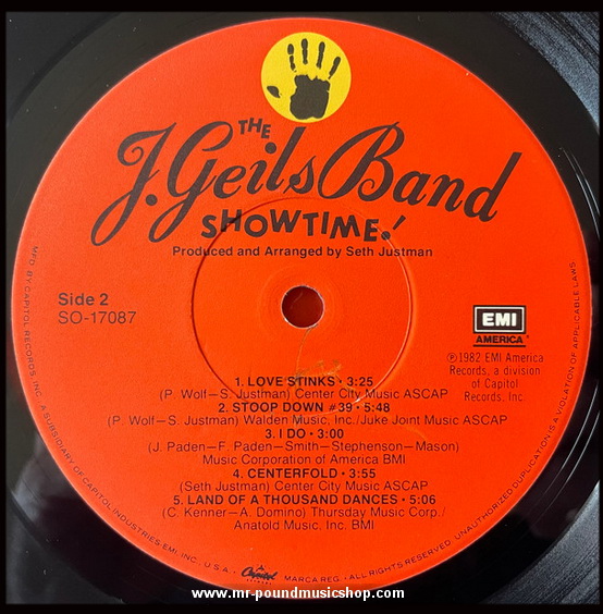 The J. Geils Band - Showtime!