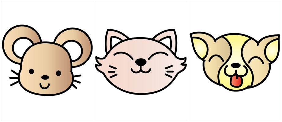 EZD+0007 Animal Set 003 color