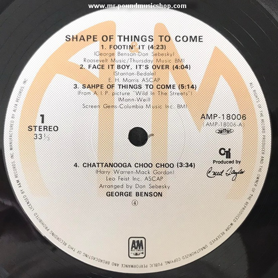 George Benson - Shape of Things To Come