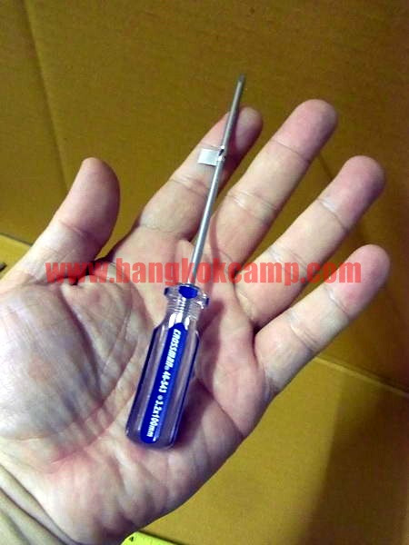 ไขควง ปากแฉก Crossman ขนาด4นิ้ว (3.2x100mm.)