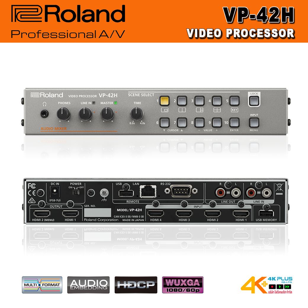 Roland VP-42H VIDEO PROCESSOR