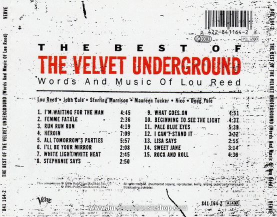 The Velvet Underground - The Best Of The Velvet Underground (Worlds And Music of Lou Reed)