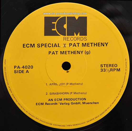 Pat Metheny - ECM Special X Pat Metheny