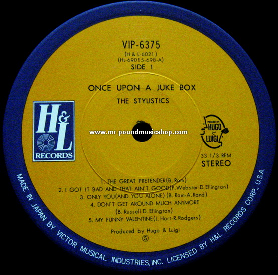 The Stylistics - One Upon A Juke Box