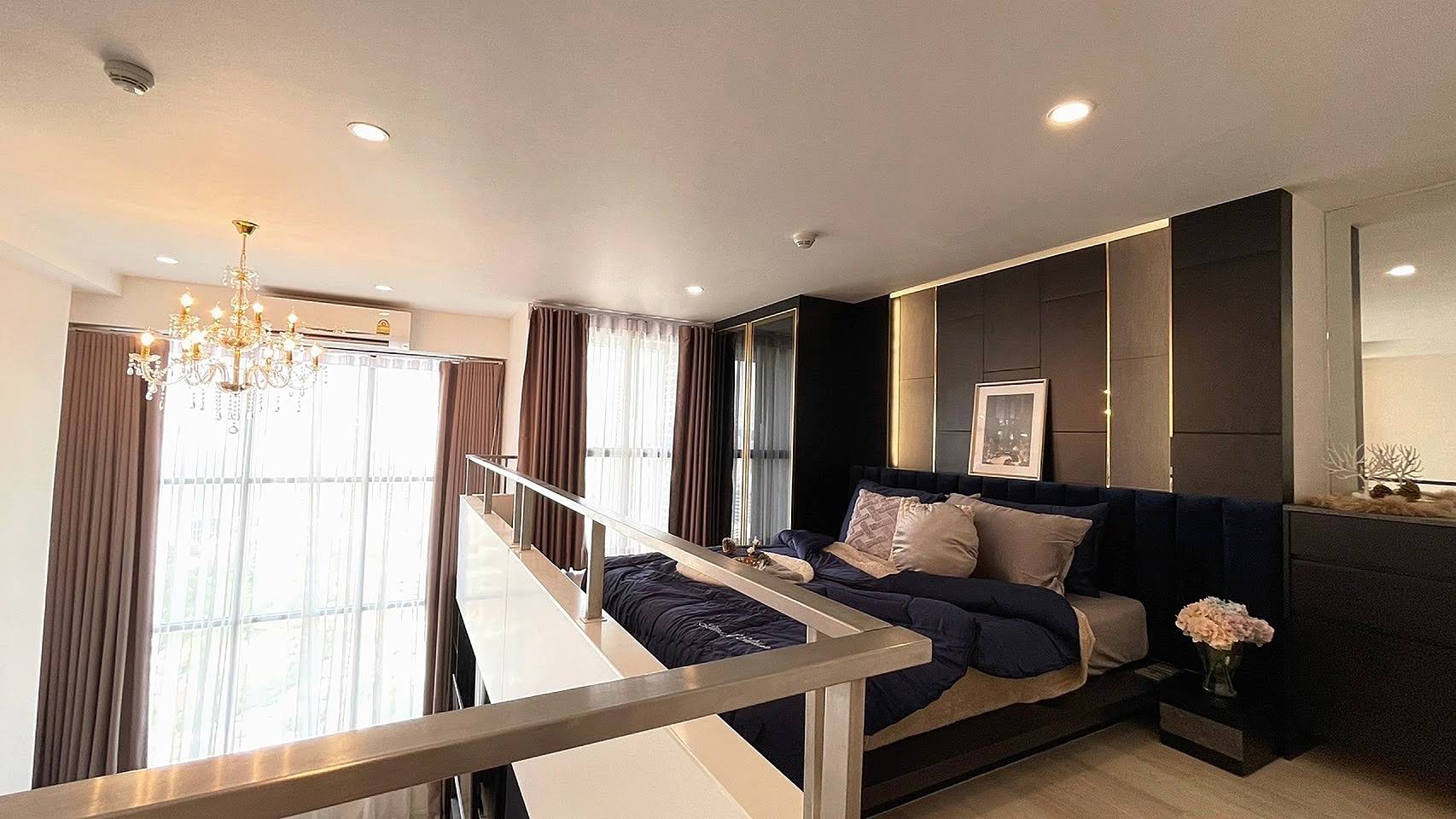 ให้เช่าคอนโด ไนท์บริดจ์ไพร์มสาทร (knightsbridge prime sathorn) ชั้น 33 ห้อง 3309 44 ตรม. ห้อง Duplex 1 ห้องนอน