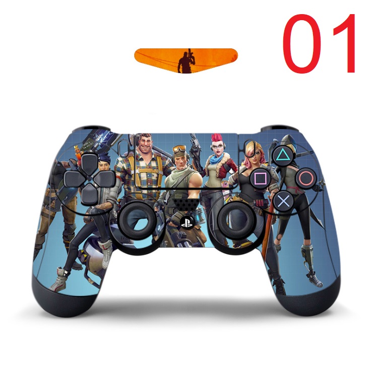 สติ๊กเกอร์จอย PS4 ลาย Fortnite