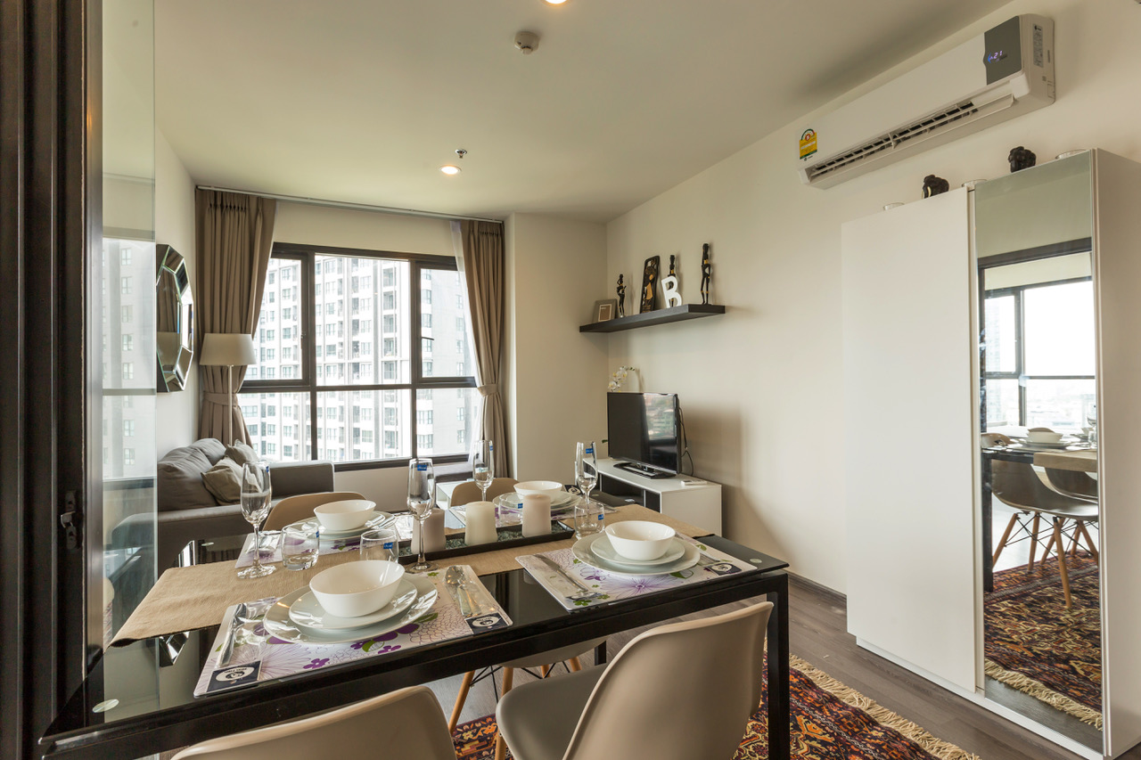 ให้เช่าคอนโด The Base Park East Sukhumvit 77 (เดอะ เบส พาร์ค อีสท์ สุขุมวิท 77 ห้อง 2 ห้องนอน 1 ห้องน้ำ